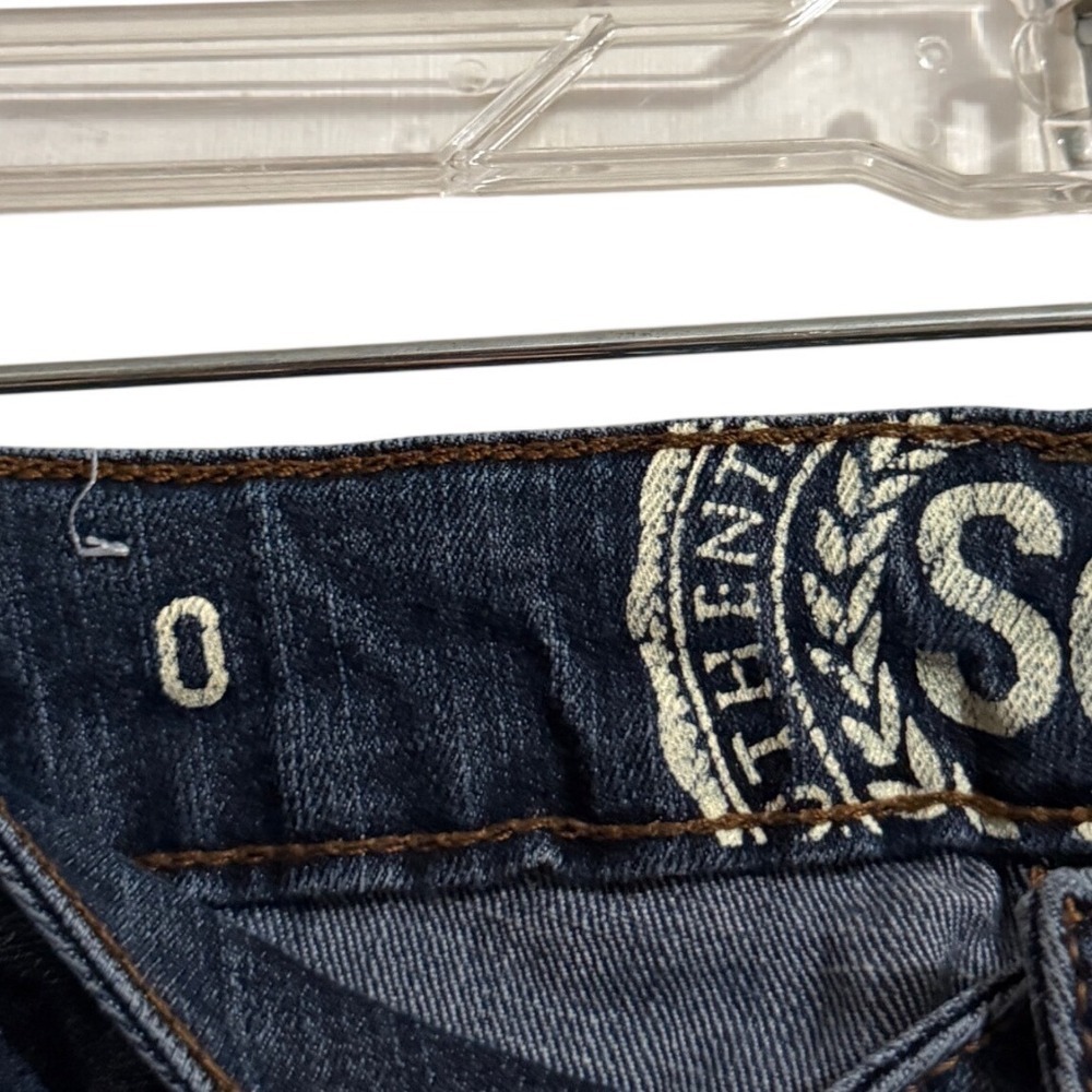 SO Women's Boot Cut Jeans - Dark Blue - Picture 4 of 7